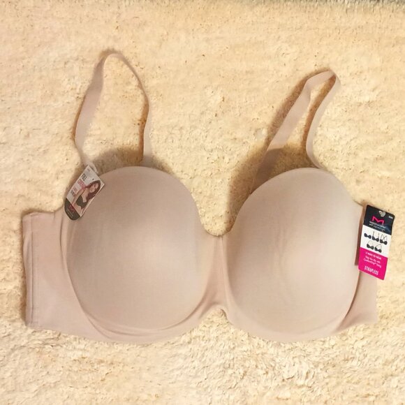 NWT ~ Maidenform's Self Expressions Essential Multiway Push Up Bra (Size: 42D) - Picture 1 of 7